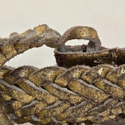 LOT 33: Tapestry Tote and Multiple Leather Belts