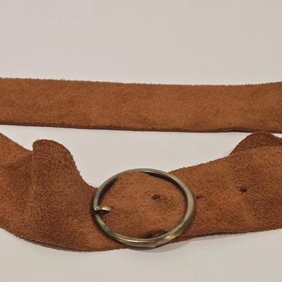 LOT 33: Tapestry Tote and Multiple Leather Belts