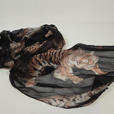 LOT 34: Rose De' Hand Bag, and Multiple Fashionable Scarves
