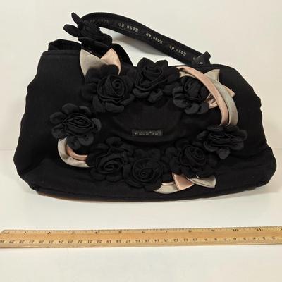 LOT 34: Rose De' Hand Bag, and Multiple Fashionable Scarves