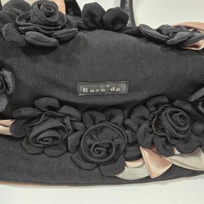 LOT 34: Rose De' Hand Bag, and Multiple Fashionable Scarves