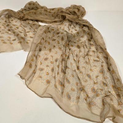 LOT 37: Tignanello Shoulder Bag. Nine West Handbag, and Fashion Scarves