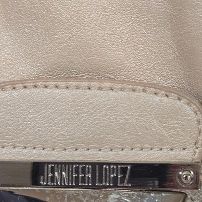 LOT 38: Jennifer Lopez Purse, Gold-tone Handbag, New with Tag Cejon Scarf, and More
