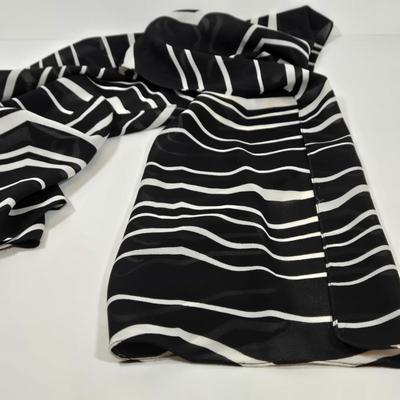 LOT 40: Kathy Van Zeeland Shoulder Bag with Gold-tone Hardware and Charms, Crossbody Bag, and Fashion Scarves