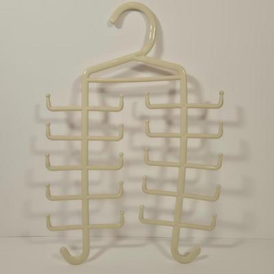 LOT 41: Scarf Hanger, Nordstrom Book 40 Ways To Tie a Scarf. and Three Fashionable Scarves