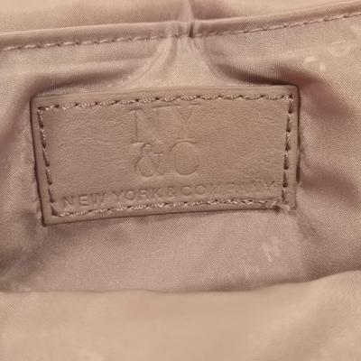 LOT 44: Teal Merona Purse, New York and Company Wristlet, Colorful Dotted Scarf, and Multiple Fun Colored Scarves