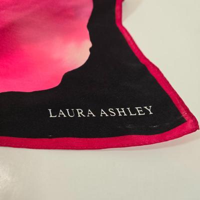 LOT 47: Chanel- Like Crossbody Bag, Metallic Bronze Color Handbag, Laura Ashley Scarf, Dragonfly Scarf with Fringe, and More Fashion Scarves