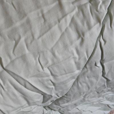 LOT 54: United Feather and Down Pink Comforter, White Hollander Comforter. Sage Green Comforter, and Pink Mainstays Blanket