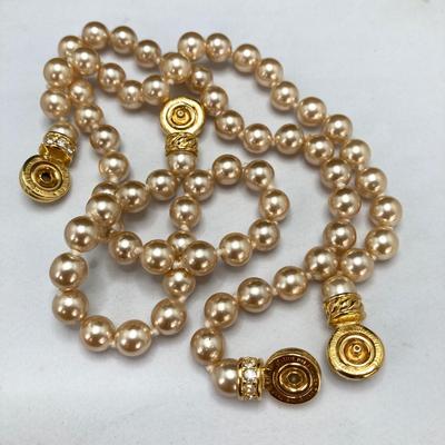 LOT 66: Gold Tone Designer Jewelry Collection - Givency, Coro, Joan Rivers, Nolan Miller and Trifari