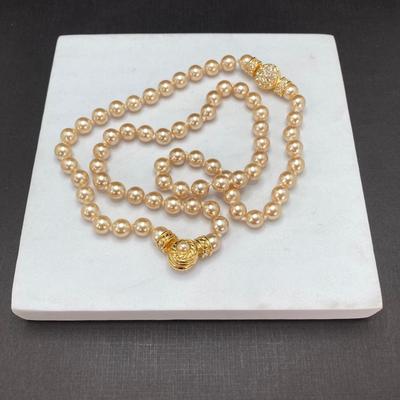 LOT 66: Gold Tone Designer Jewelry Collection - Givency, Coro, Joan Rivers, Nolan Miller and Trifari