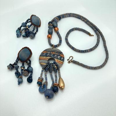 LOT 67: Vintage Necklace and Earring Fashion Jewelry Sets