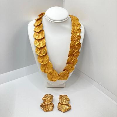 LOT 74: Collection of Fashion and Designer Jewelry - Monet, KJL, Hayward Gold Filled and More