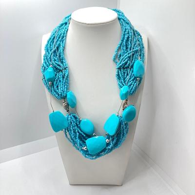 LOT 76: Turquoise Themed Fashion Jewelry Collection
