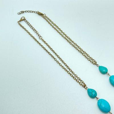 LOT 76: Turquoise Themed Fashion Jewelry Collection