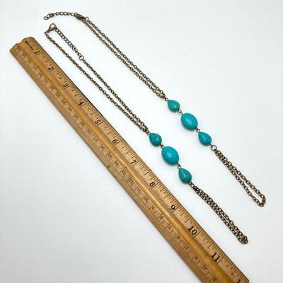 LOT 76: Turquoise Themed Fashion Jewelry Collection