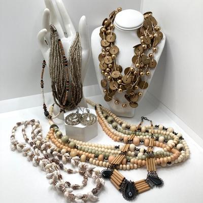 LOT 77: Large Fashion Jewelry Collection - Necklaces and More