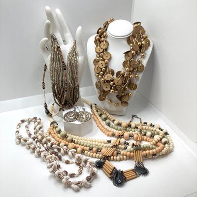 LOT 77: Large Fashion Jewelry Collection - Necklaces and More