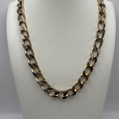 LOT 87: Gold Tone Fashion Jewelry Collection Featuring a Chico's Necklace &n Earring Set