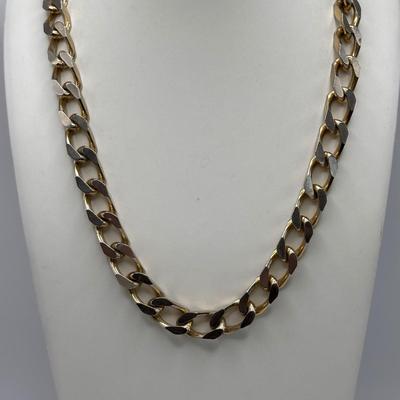 LOT 87: Gold Tone Fashion Jewelry Collection Featuring a Chico's Necklace &n Earring Set