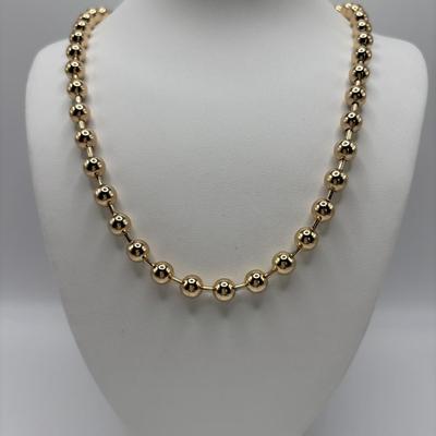 LOT 89: Graziano Gold Tone Necklace Collection