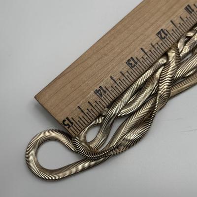 LOT 89: Graziano Gold Tone Necklace Collection