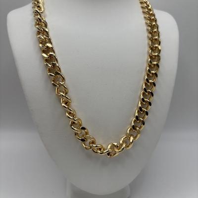 LOT 89: Graziano Gold Tone Necklace Collection