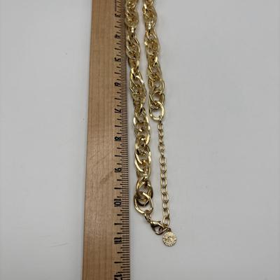 LOT 89: Graziano Gold Tone Necklace Collection