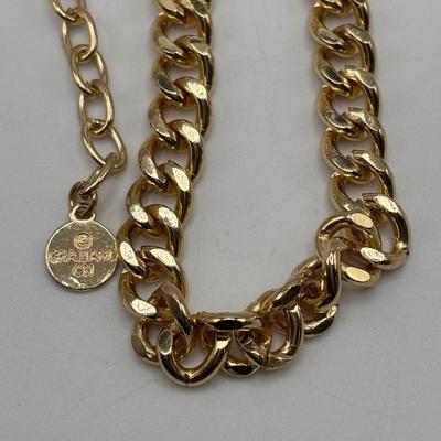 LOT 89: Graziano Gold Tone Necklace Collection