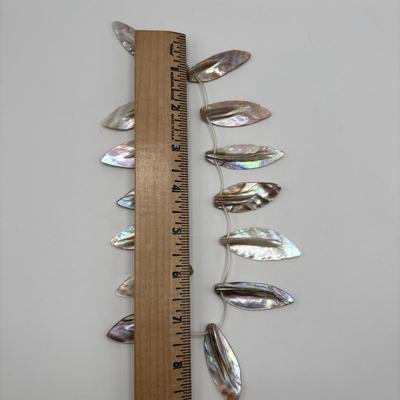 LOT 93: Fashion Necklace Collection: Multi Strand Beaded, Shell/Mother of Pearl and More