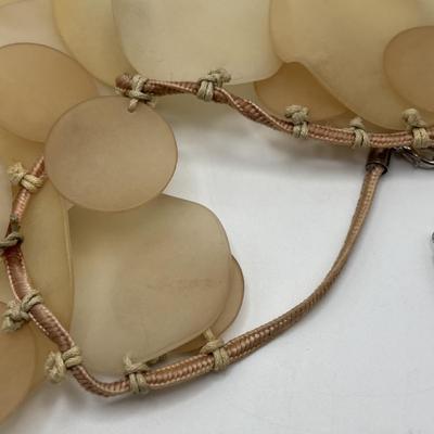 LOT 93: Fashion Necklace Collection: Multi Strand Beaded, Shell/Mother of Pearl and More