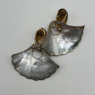 LOT 94: Gold & Silver Tone Earring Collection Pierced & Clip - On