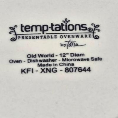 LOT 141: Set of 4 Temptations Old World Ovenware