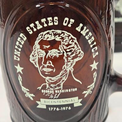 LOT 144: George Washington Bicentennial Mugs