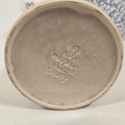 LOT 146: Two Bears Pottery " Loving Hearts" Canister Set Of 2/Hand Painted, Pfaltzgraff Yorktowne Jug, Vintage Lapid Hand...