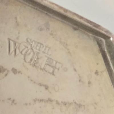 LOT 147: Vintage Soppil Wolff Silver Plated Tea Set