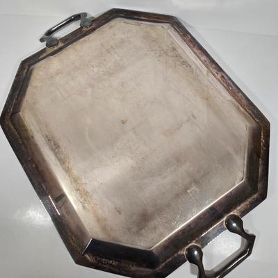 LOT 147: Vintage Soppil Wolff Silver Plated Tea Set