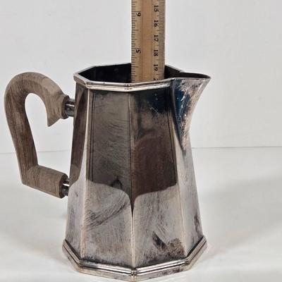 LOT 147: Vintage Soppil Wolff Silver Plated Tea Set