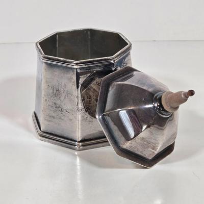 LOT 147: Vintage Soppil Wolff Silver Plated Tea Set