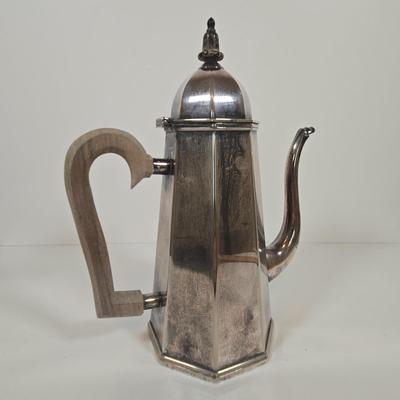 LOT 147: Vintage Soppil Wolff Silver Plated Tea Set