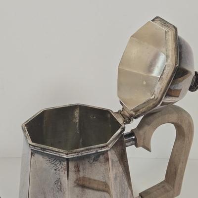 LOT 147: Vintage Soppil Wolff Silver Plated Tea Set