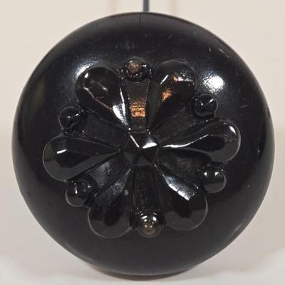 LOT 155: Vintage Faux Tortoise Shell Celluloid Spanish Mantilla Style Comb with Rhinestones, Antique Daguerreotype with Photo, Art Deco...