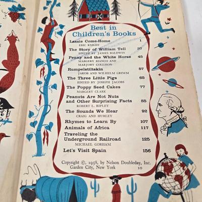 LOT 156: Vintage Best In Children’s Books 1957-1960 Doubleday/ 20 Books