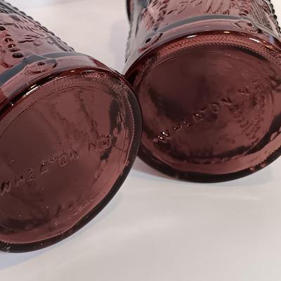 LOT 163: Collection of Amethyst Glass Dishware