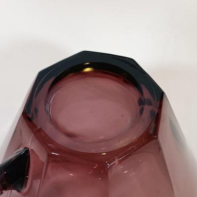 LOT 163: Collection of Amethyst Glass Dishware