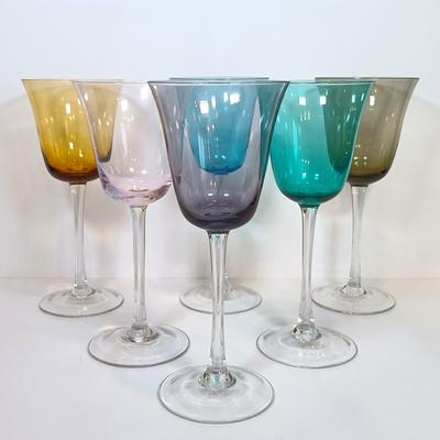LOT 165: Collection of Vintage Multicolored Glassware