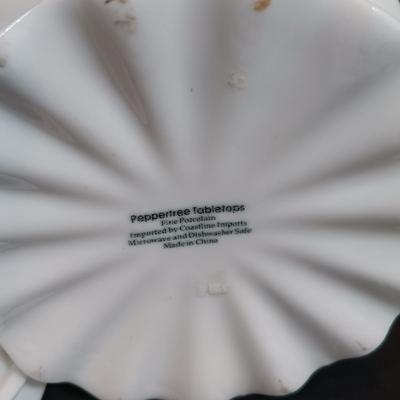 LOT 166: Peppertree Tabletops and Strawberry Street Dishware