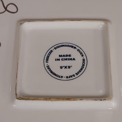 LOT 168: Holiday Collection- Royal Norfolk Plates, Christmas Serving Trowls & More