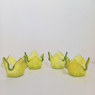 LOT 173: Murano-Style Art Glass Vase, Egyptian Hand Blown Glass Oil Burner, Onion Bulb Bud Vase & More