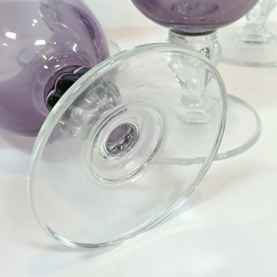LOT 175: Collection of Purple Glassware