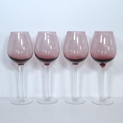 LOT 175: Collection of Purple Glassware